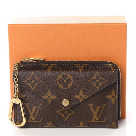 lv card holder recto verso|louis vuitton zipped card holder.